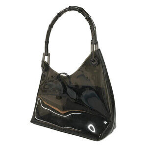 Gucci Handbag Black Clear